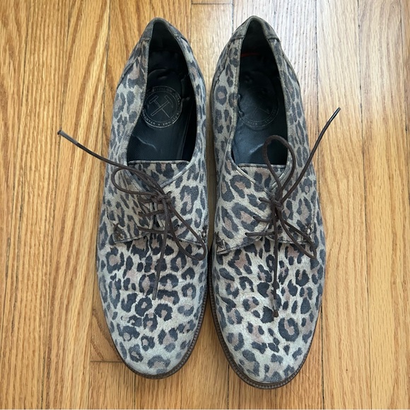 MEANDHER OXFORD BROGUES IN LEOPARD || Size 40 - Picture 3 of 6